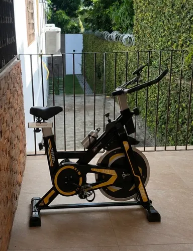 Bicicleta ergométrica bike de spinning 13kg