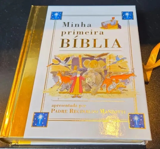 Minha Primeira Biblia Padre Reginaldo Manzotti - capa dura