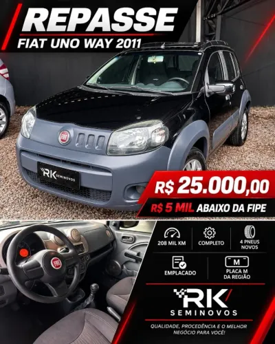 Fiat Uno WAY Celeb. 1.0 EVO Fire Flex 8V 5P 2011
