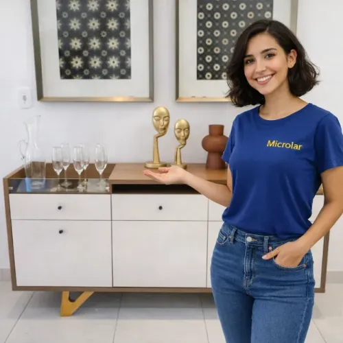 Balcão Buffet Solar Novo na Caixa - Entrega e Monta na Hora