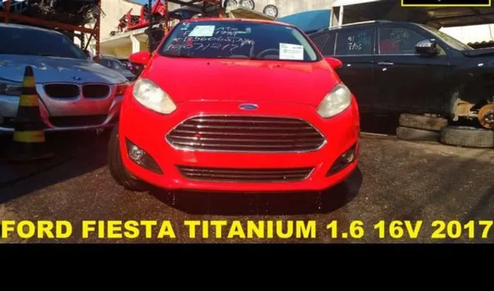 New fiesta Titanium 1.6 16v 17 para retirada de peças