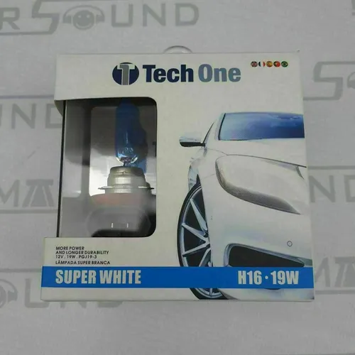 Lâmpada Tec One. H16. Super Branca. Nova. Instalada. 