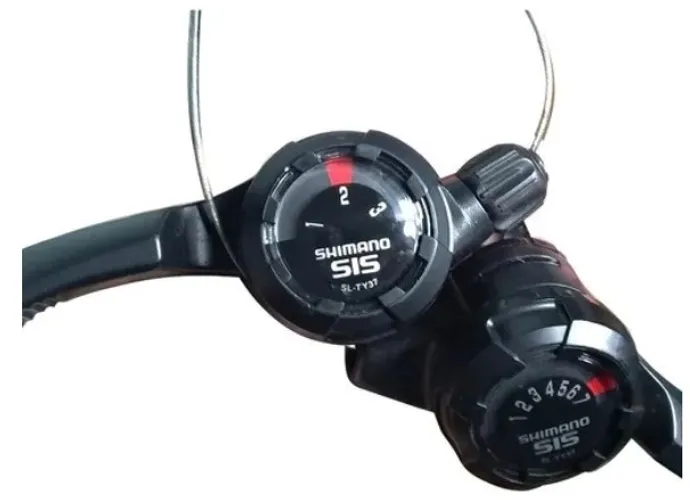 Alavanca Cambio Shimano Sis Sl Ty-37 7 Velocidades Shimano