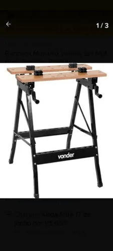 mesa vonder multiuso para marcenaria e hobbies 