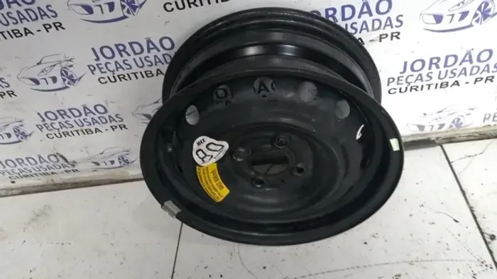 Roda de ferro estepe para Nissan 4 furos, aro 15