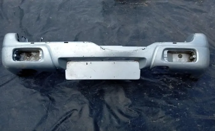 Parachoque Traseiro Grand Vitara 1999/2007 Prata c/ detalhe