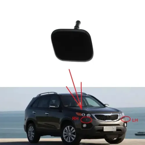 Tampa Esguicho Farol Direito Kia Sorento 2010 a 2013