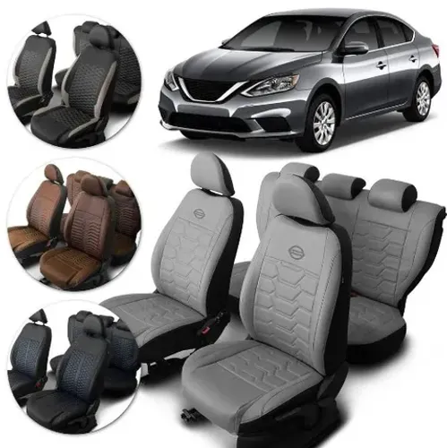 Capa Banco Premium Couro Sentra 2014 a 2020