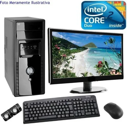computador core02duo R$ 899,00 reais á vista ou até 36x no crediario