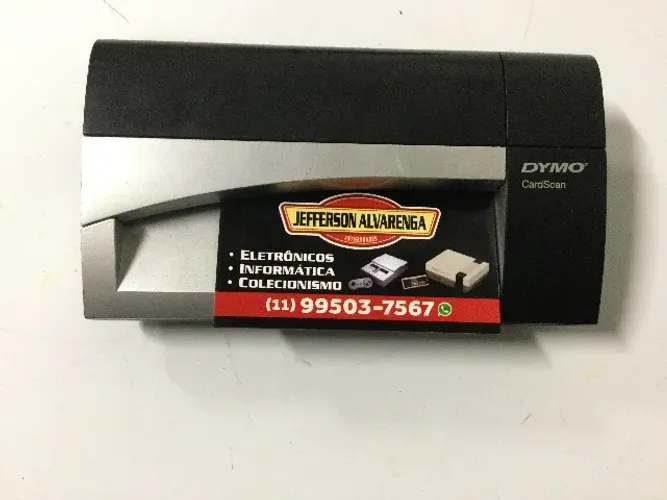 scanner para cartão de visita.