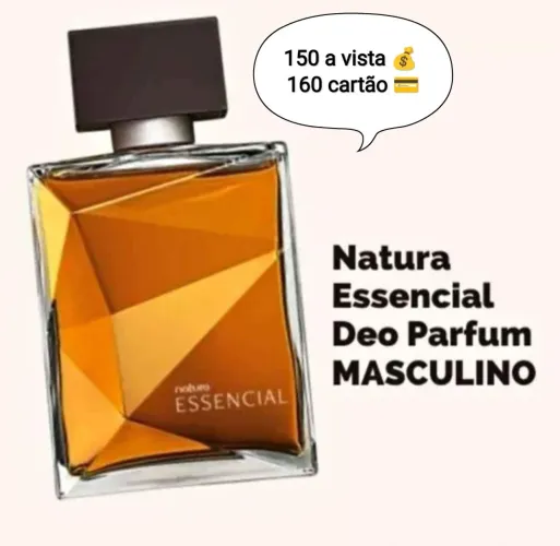 Natura Essencial Deo Parfum Masculino - Novo