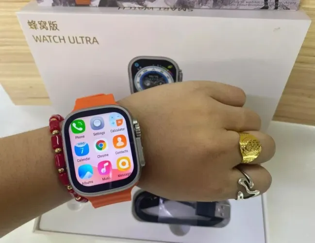 Smartwatch S9 Ultra Max C/ Chip 49mm Lançamento 4g Wifi Gps