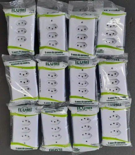 Tomada Tripla ILUMI 20amp (cada) 