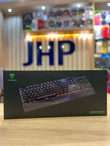 Teclado Mecânico Gamer T-Dagger Destroyer Preto - Loja Física