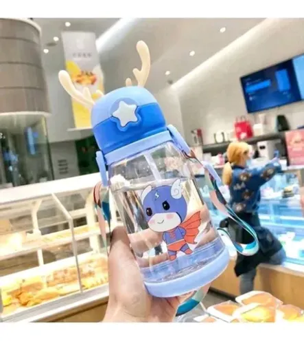 Garrafa De Água Infantil - Portátil 600ml