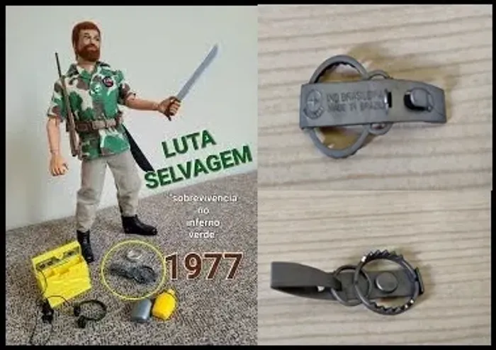Acessório (ARMADILHA ORIGINAL)...Falcon Luta Selvagem...anos 70´s & 80´s