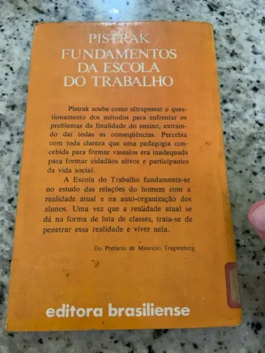 LivronPistrak Fundamentos da Escola do Trabalho