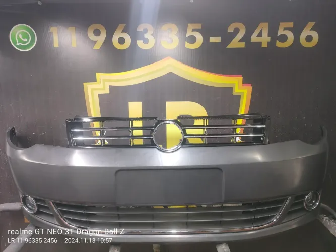 Parachoque Dianteiro Volkswagen Polo 2012 2013 2014 2015 2016 Completo Novo