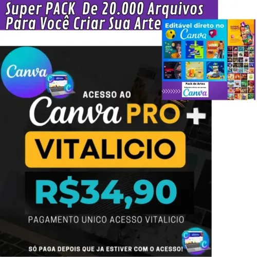 Canva Pro pagamento único