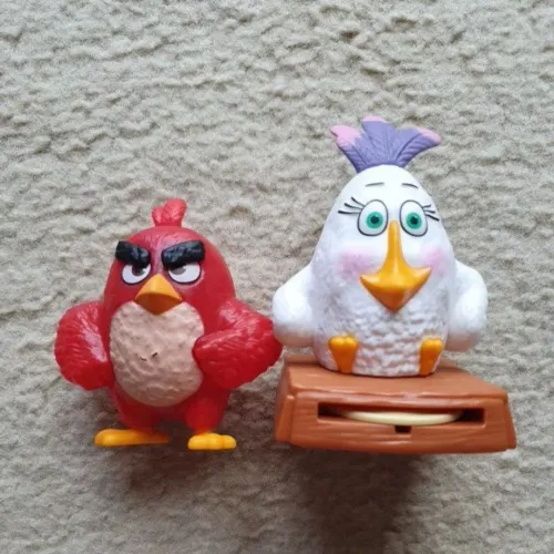 2 Bonecos Filme Angry Birds - Red e Matilda | Mc Donald's 2016