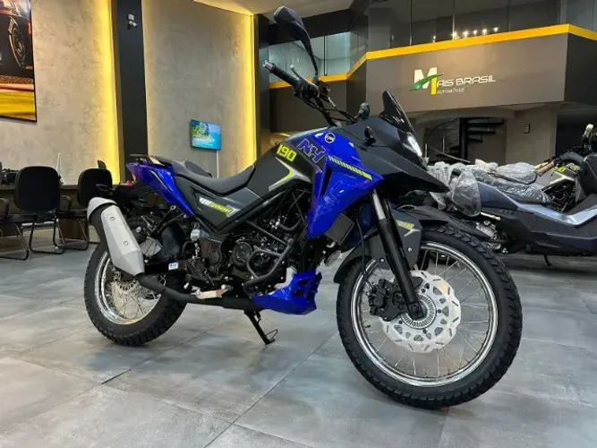 Dafra Nh 190 ABS - Azul 0km  Pronta Entrega - 2026 fa)
