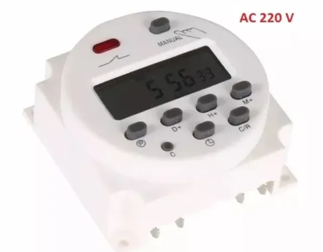 Timer Digital - Temporizador Programável Semanal 220V Arduino Automação Robotica COD-AP51 