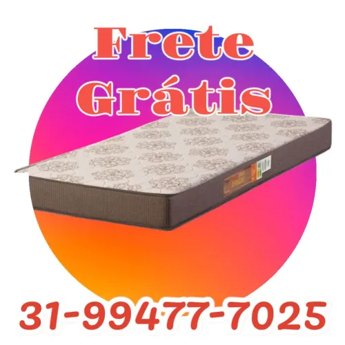COLCHÃO SOLTEIRO DIRETO DA FÁBRICA / ENTREGA GRÁTIS E IMEDIATA!!!!!!
