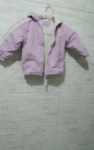 Casaco Infantil Rosa Bebê t1