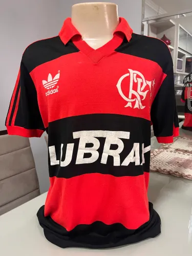 Camisa Flamengo 1988/1992 - Adidas - Original da Época 