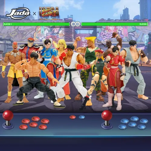 Action Figure Ultra Street Fight II Jada Toys Original 