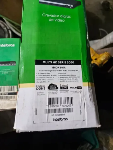 Gravador de Vídeo Intelbras MHDX 5016 16 Canais Full HD 1080p