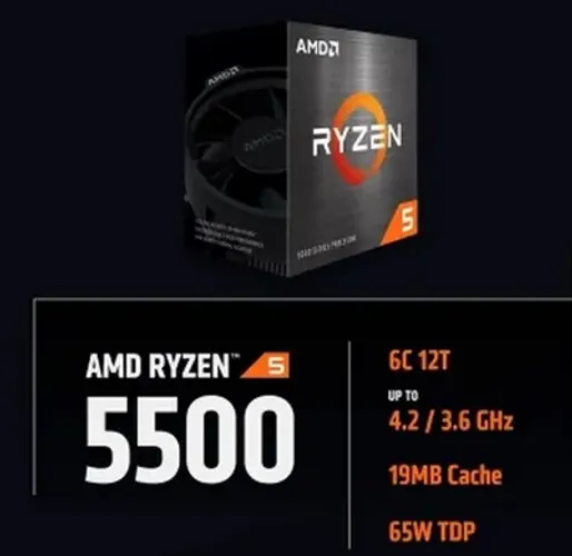 Processador Ryzen 5 5500