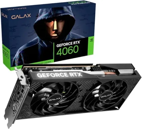PLACA DE VIDEO NV RTX4060 8GB GDDR6 128 BITS BLACK