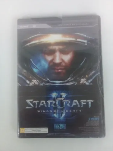 Jogo para PC lacrado novo Starcraft II: Wings of Liberty, em português