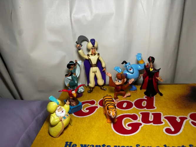 Bonecos do filme Aladdin - Disney