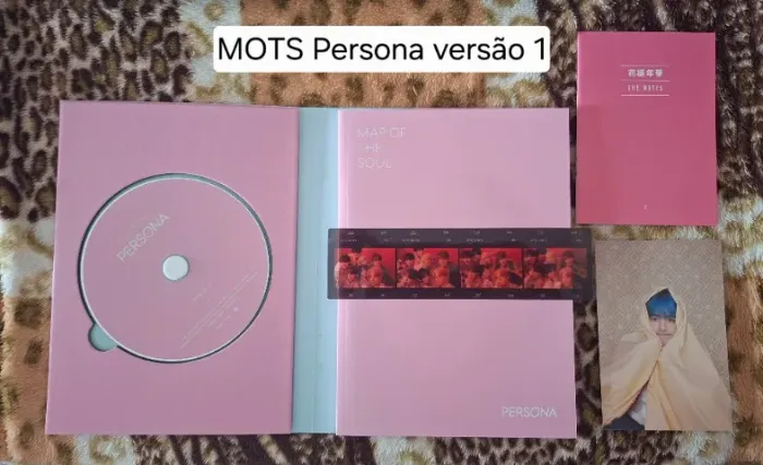 Álbum BTS MOTS Persona - versão 1/3/4 - sem photocard
