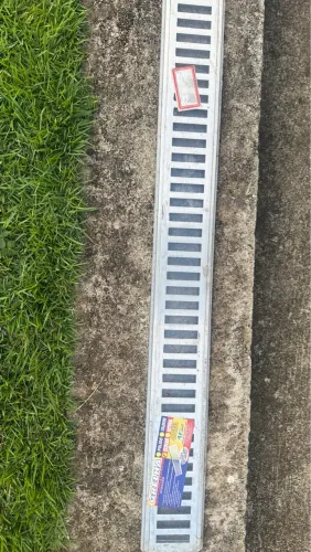 Grelha Alumínio 10X100 Escovada Ac Vent (construção/reforma)