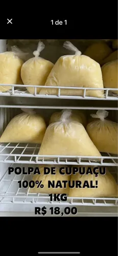 Polpa de cupuaçu 1kg