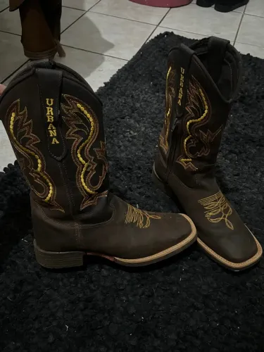 Bota Texana Urbana Marrom - Preço negociável