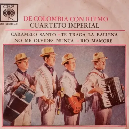 disco de vinil compacto Cuarteto Imperial - De Colombia Con Ritmo