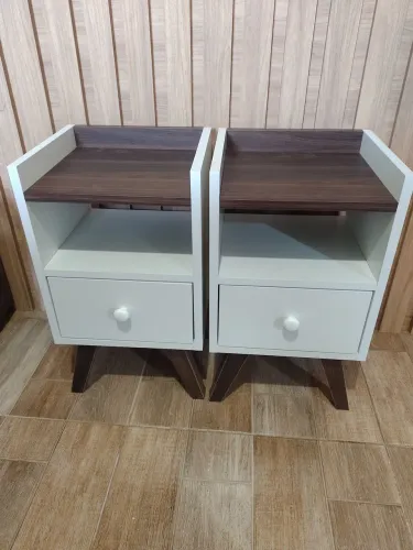 Criado-Mudo MDF 100% - Moderno c/ Gaveta (Alta Qualidade)