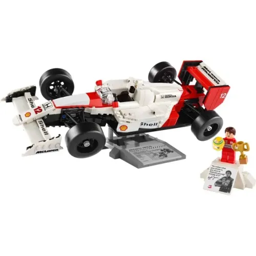 Legonérico F1 McLaren MP4/4 Ayrton Senna (693 Peças) Blocos Montar Compatível Lego NOVO