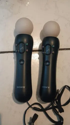 2 Controles PlayStation Move (PS3) - Usados | Sem Carregador