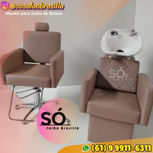 Cadeiras para Salão de Beleza - Novas e Descontos!