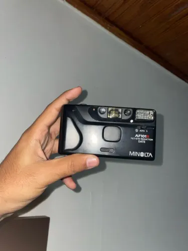Câmera Analógica Minolta (FUNCIONANDO) perfeito estado VENDO OU TROCO