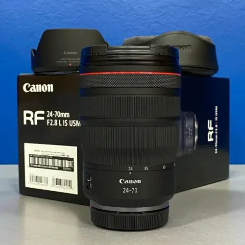 Lente Canon RF 24-70MM F/2.8L Is Usm NOVA/LACRADA