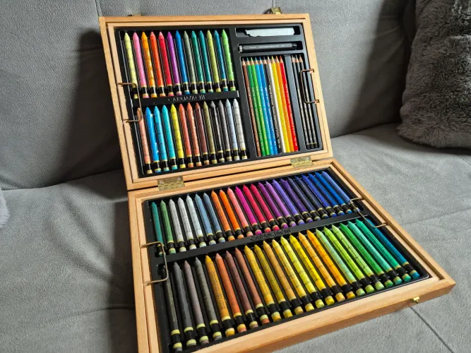 Estojo Madeira Caran d'Ache Artists