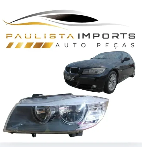 Farol Bmw 318 320 2008 2009 2010 2011 2012 ( Novo )