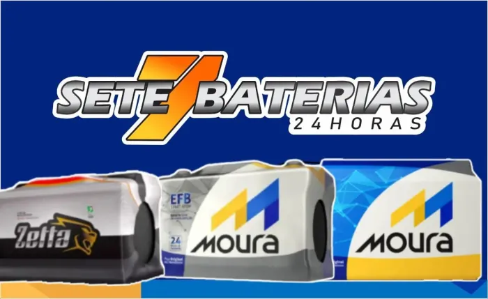 Baterias Zetta 50ah e 60ah