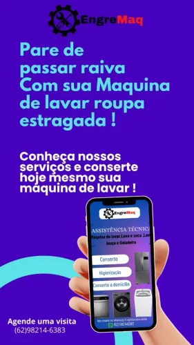 Assistência Técnica de Máquinas de Lavar - EngreMaq